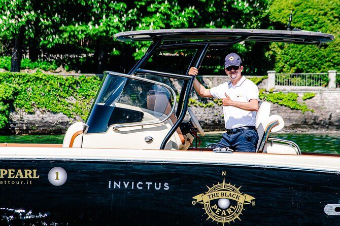 1H Luxury Cruise Como Lake Tender Yacht Invictus 9 Pax - Prosecco and on-board extras: include it in your checklist