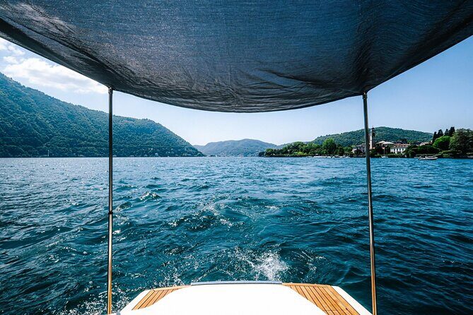 1H Private Cruise Lake Como Tender Yacht Invictus 6 pax - Moltrasio and Laglio: the George Clooney villa spotlight