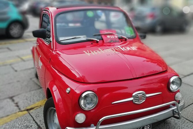 2 hour Vintage Fiat 500 Central City Tour in Milan - Getting Picked Up (or Starting at Via Palestro)