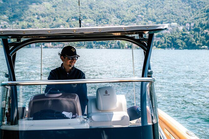 2H Private Cruise on Lake Como Tender yacht Invictus 9 pax - Laglio and Moltrasio: George Clooney territory without needing to chase rumors