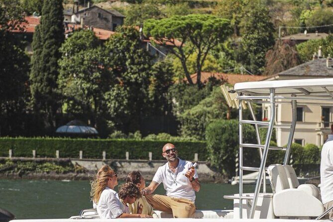 4 Hours Private Boat Cruise on Lake Como with Open Bar - Tremezzina to Bellagio: Villa Carlotta, Villa Melzi, and the Tip Spartivento Aperitif