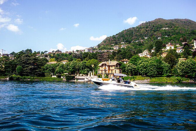 4H Como Lake Cruise drop of Bellagio and Varenna on Tender Yacht - Villa del Balbianello: the one stop that costs extra