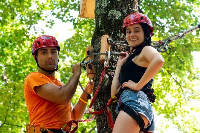Adult Daily ticket for Adventure Park in Gravedona - Lake Como Adventure Park near Gravedona: treetops at about 800m