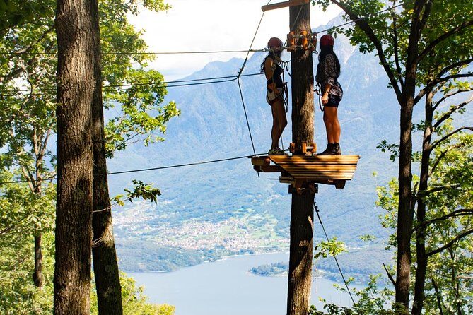Adult Daily ticket for Adventure Park in Gravedona - Choosing the right course: from ages 2–3 to serious adults