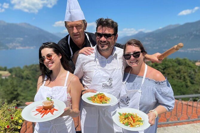 Bellagio Cook With a View + Villa Melzi - The meal part: lunch with wine, plus a view you can’t fake