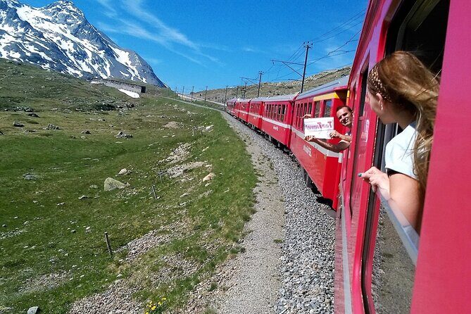 Bernina Red Train, Swiss Alps & St Moritz From Milan - Key highlights at a glance