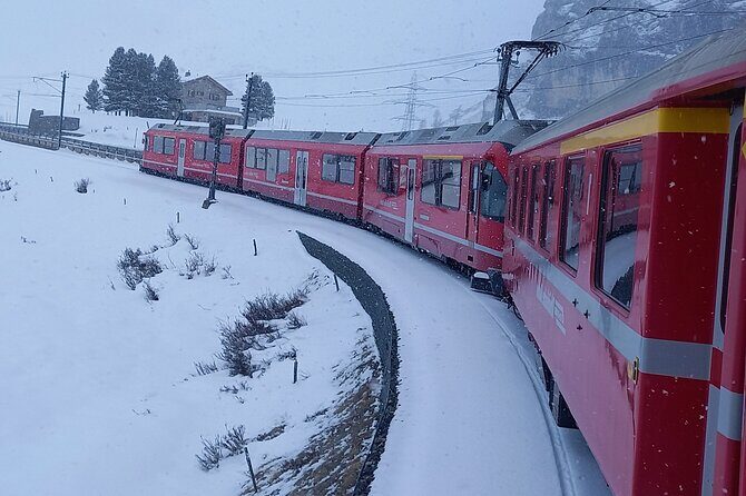 Bernina Red Train, Swiss Alps & St Moritz From Milan - St. Moritz in 1.5 hours: what to do when the town time is tight