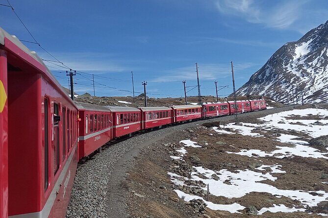 Bernina Red Train, Swiss Alps & St Moritz From Milan - Tirano at the end: why arriving in the evening changes the vibe