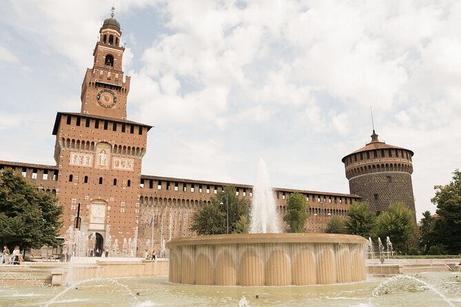 Best of Milan: 3 Icons Tour in 40 Languages + Hop On Hop Off - Stop 3: Sforza Castle Courtyard—The Pause Between City Icons
