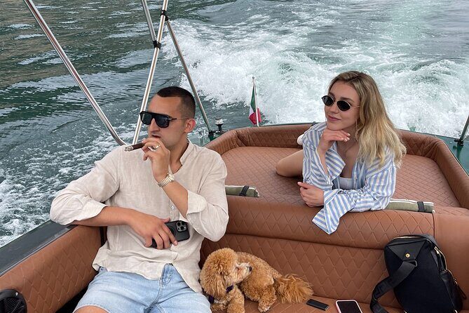 Boat tour on Lake Como - Onboard comfort: Prosecco, Wi‑Fi, sound system, and that photo moment
