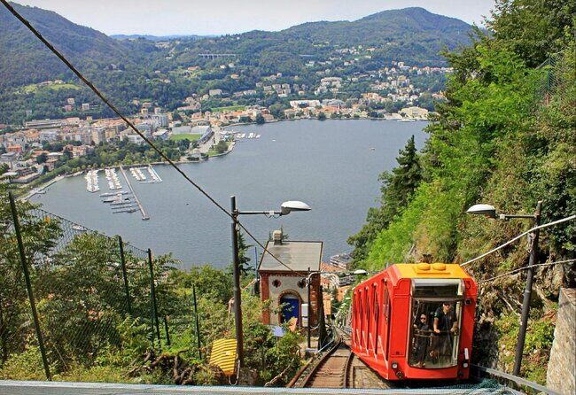 Como Brunate Torno. The Breathtaking Scenery - Como to Brunate (or Torno) the easy way: funicular start plus a detour plan