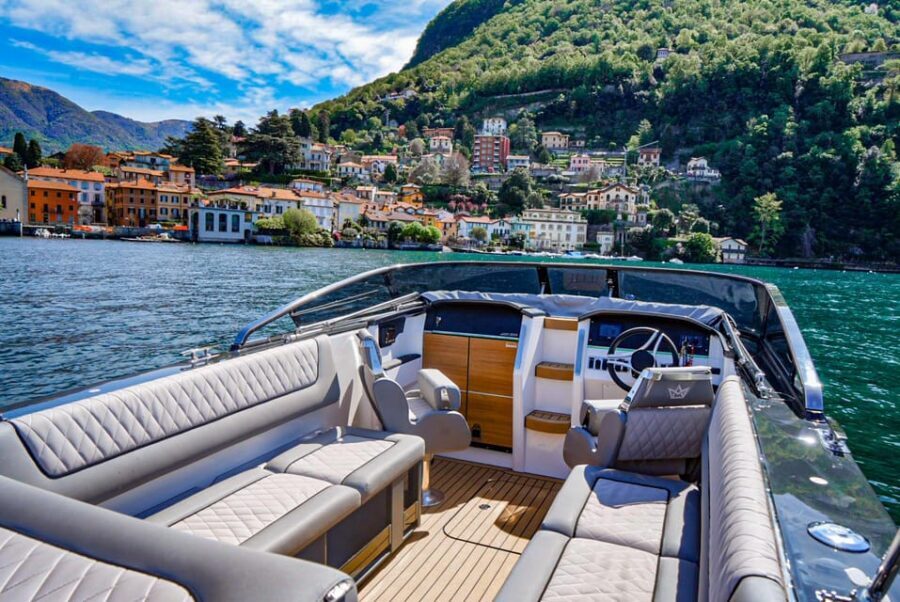 Como: Lake Como Private Boat Tour with Wine - Tremezzo and Villa Carlotta: Big Lake Como Names, Photo-Stop Pace
