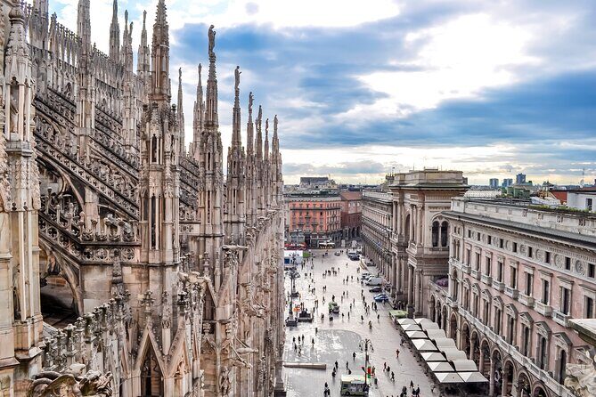 Discover Milan's Marvels: Last Supper, Duomo & Secret Gems Tour - Piazza Mercanti and the Duomo-area postcard views