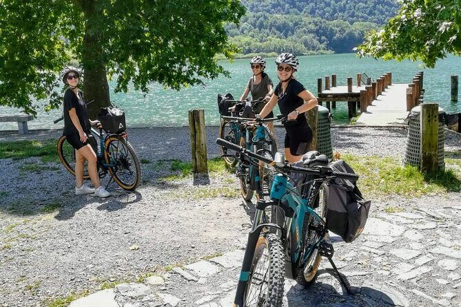 E-Bike Tour around Three Lakes and Idyllic Mountain Life - Lungolago Porlezza and Lake Piano: beach coffee, specialty stores, and an easy railway line return