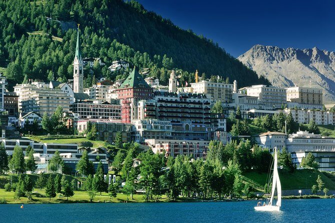 From Lake Como or Milan: Bernina Red Train Tour - Maloja pass drive back: panoramic road time between Italy and Switzerland