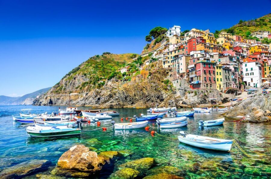 From Milan: Cinque Terre with Portovenere and Boat Cruise - La Spezia to Monterosso al Mare: the village block that sets the tone