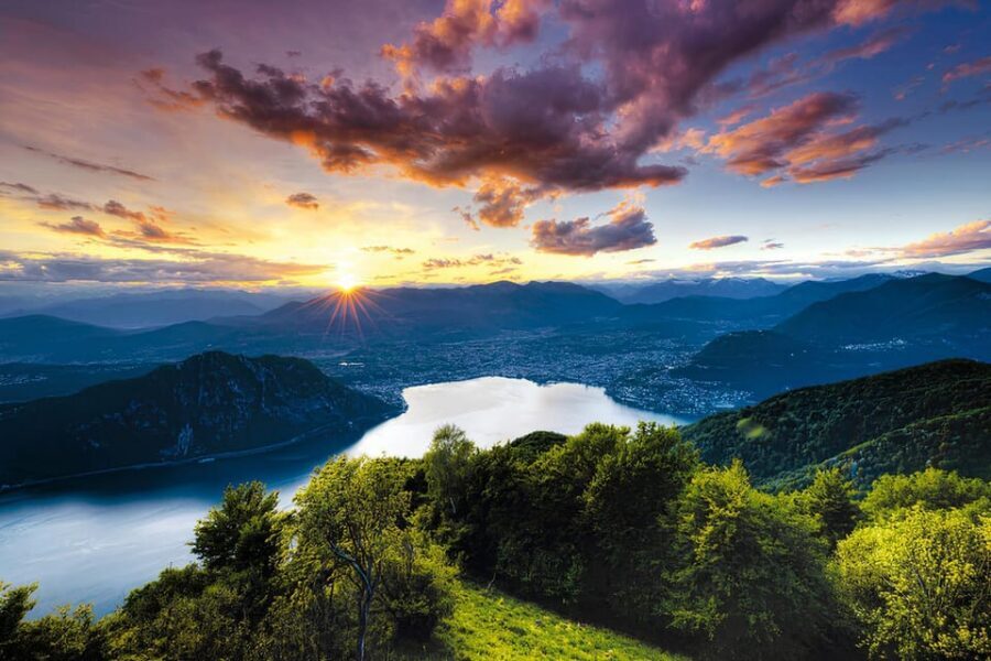 From Milan: Como, Bellagio, Lugano Day Tour & Lake Cruise - Lugano: Swiss City Center, Lake Setting, and Chocolate Time