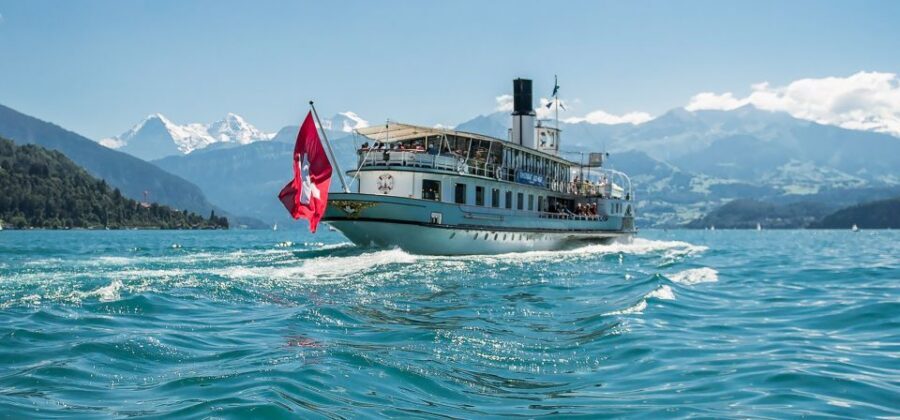 From Milan: Interlaken & Swiss Alps Day Trip - Lake Thun Cruise to Interlaken: Eiger, Mönch, Jungfrau on the Water