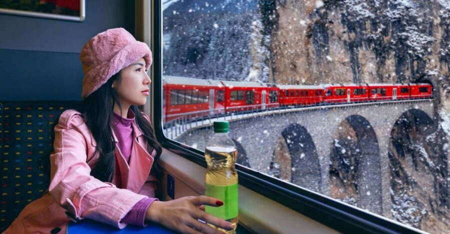 From Milan: St Moritz & Alps Day Trip with Bernina Red Train - Why the Bernina Red Train route works so well from Milan