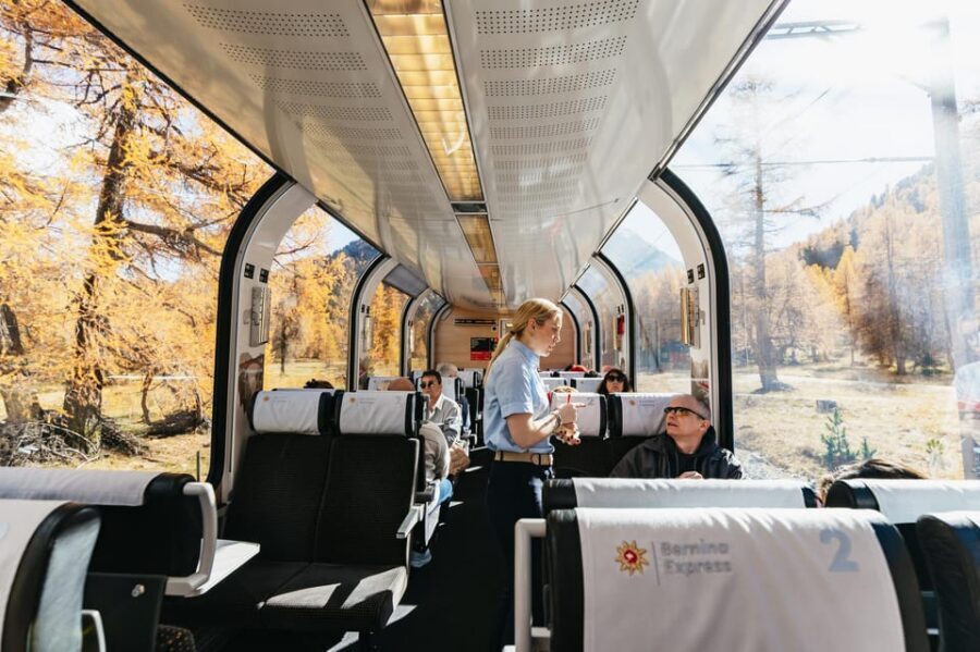 From Milan: St. Moritz and Panoramic Bernina Express Tour - St. Moritz in 2.5 hours: how to make the most of a short town visit