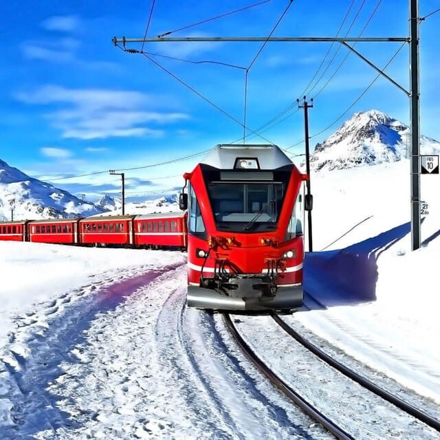 From Milan: St. Moritz Day Tour by Bernina Train - Tirano: a guided stop that sets you up for the train