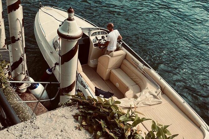 Full-Day Grand Tour, private speedboat at Lake Como - The fisherman’s villages and Ponte della Civera waterfall viewpoint
