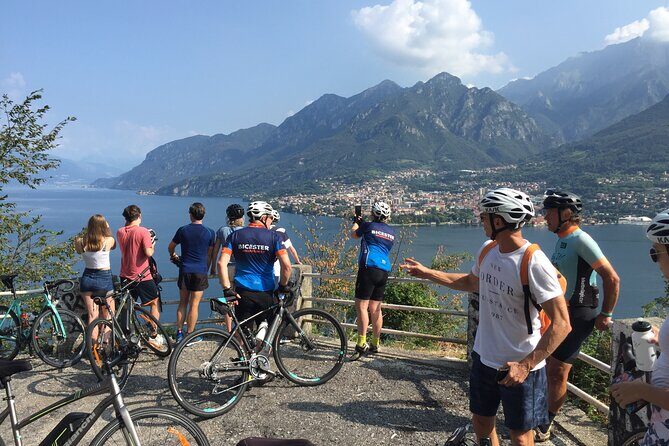 Group Bike Tour: Onno & Ghisallino (E-bikes and Road bikes) - Stop 2: Valbrona viewpoints and the cyclists’ fountain water break