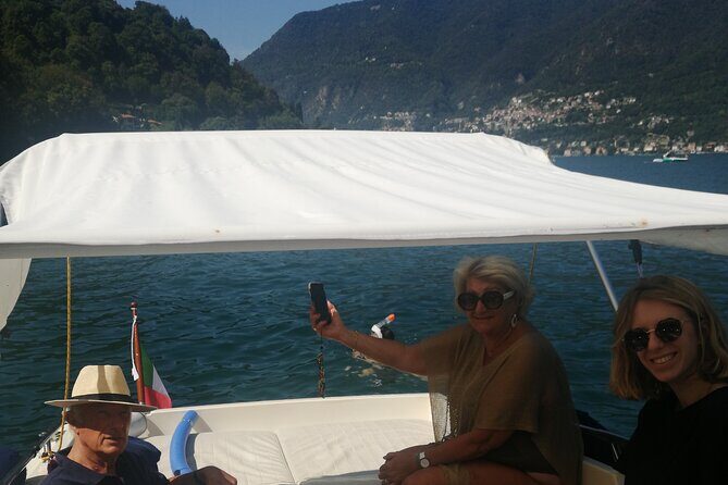 half day private boat tour on Lake Como - Blevio and Como: Opera-Owner Glamour and Alessandro Volta’s Modern Monument