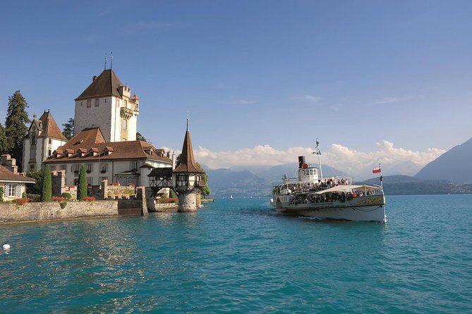 Interlaken and the Green Train of Swiss Alps Day Trip from Milan - Spiez stop and Lake Thun cruise: where the mountains show off