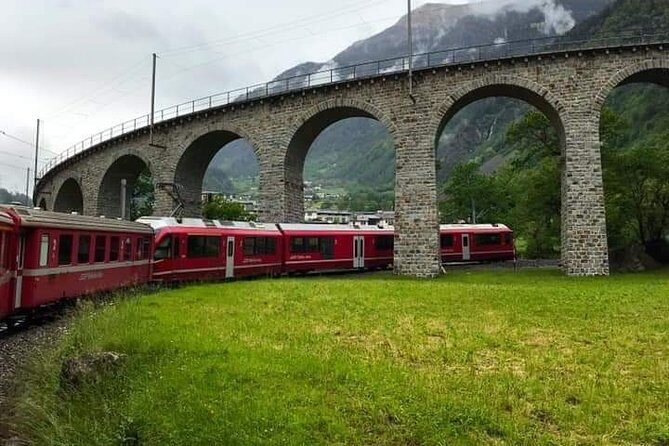 Intimate Small-Group Bernina UNESCO Scenic Train on Swiss Alps - Valtellina Valley break: where the scenery turns more rugged
