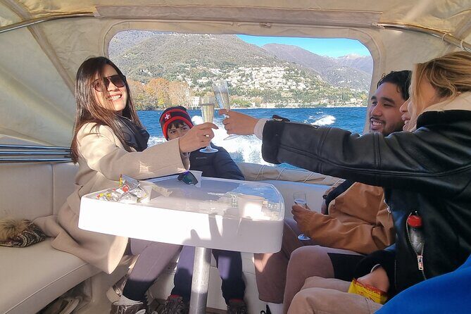 Lake Como Shared Boat Tour and Aperitif with Prosecco - Villa Cagni Troubetzkoy: aristocracy, art ties, and a lake-facing facade