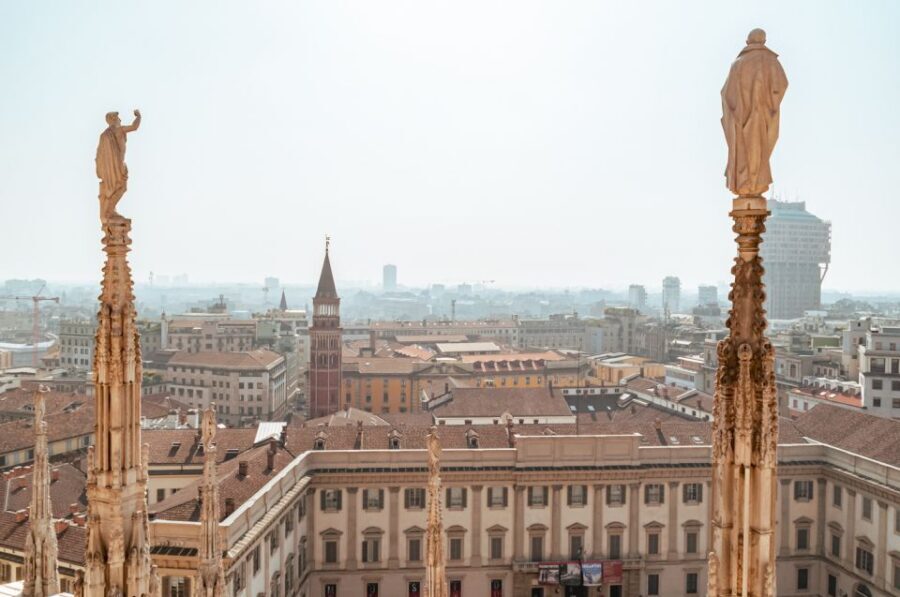 Milan: Cathedral and Terraces Guided Experience - Terraces and Rooftop Views: The Milan Skyline Moment