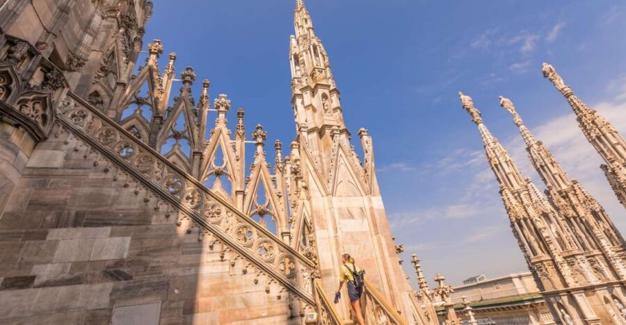 Milan Duomo and Rooftop 2-Hour Guided Tour - Rooftop Highlights: Statues Everywhere, Plus the Virgin Mary on the Major Spire