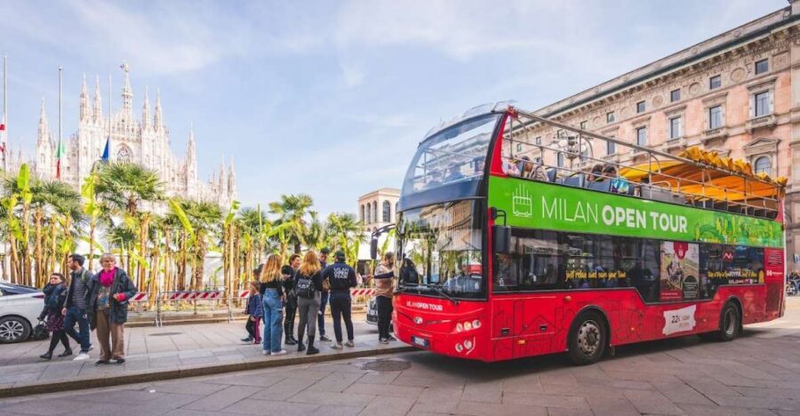 Milan: Gray Line Milan Open Tour Hop-On Hop-Off Bus Tour - Quick take