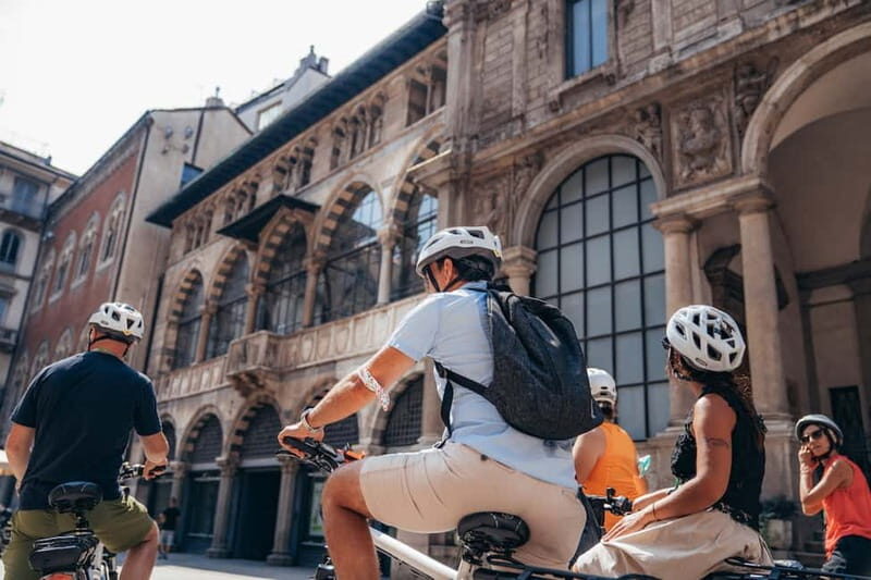 Milan: Highlights and Hidden Gems E-Bike Tour - Gae Aulenti and Vertical Wood: modern Milan in high-contrast framing