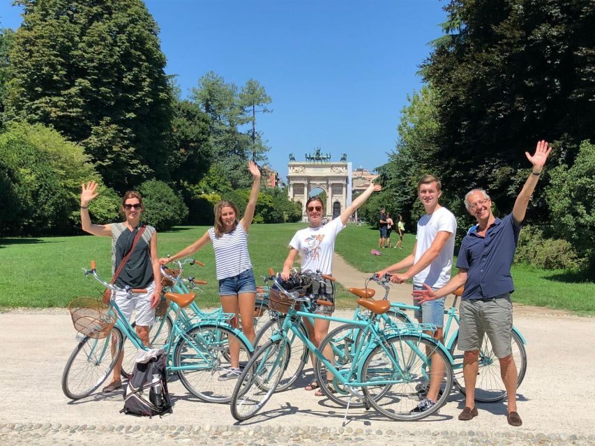 Milan: Highlights and Hidden Gems Guided Bike Tour - Parco Sempione and Arco della Pace: A Green Pause That Feels Earned
