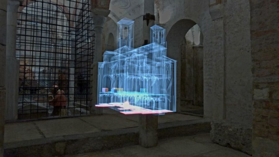 Milan | In the Crypt of time, holographic tour - Chronovisors at the Crypt of San Sepolcro: What this tour really is