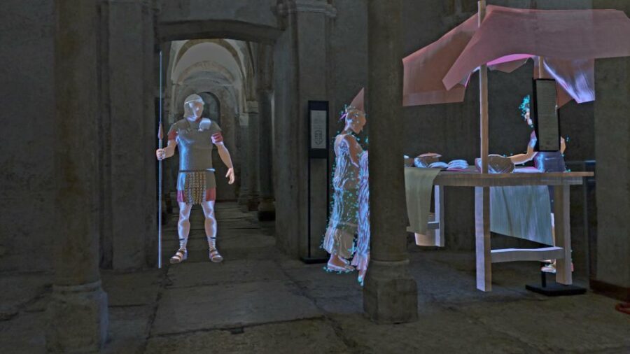Milan | In the Crypt of time, holographic tour - Where you meet at Pinacoteca Ambrosiana (and how to avoid wasting time)