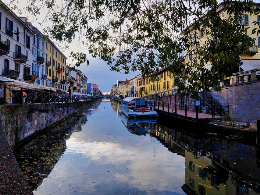 Milan: Navigli District Guided Canal Cruise - Darsena: the 17th-century mooring that anchors the social scene