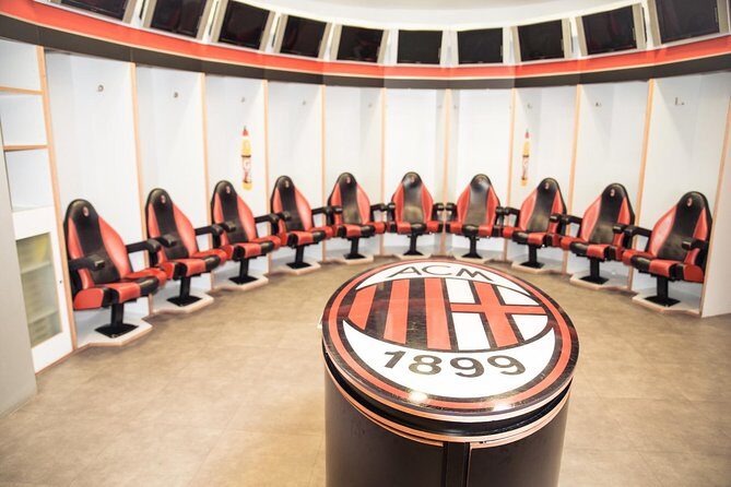 Milan: Official San Siro Stadium and Museum Tour - Changing rooms, mixed zone, and the tunnel of champions