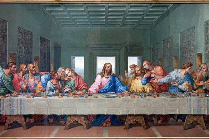 Milan One hour guided shared tour Last Supper - English, Italian, and the microphone reality