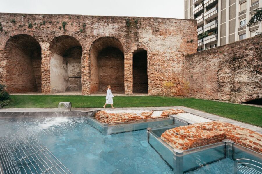 Milan: QC Termemilano Spa Admission Ticket - Porta Romana tram bio-sauna: heat with a Milan street twist