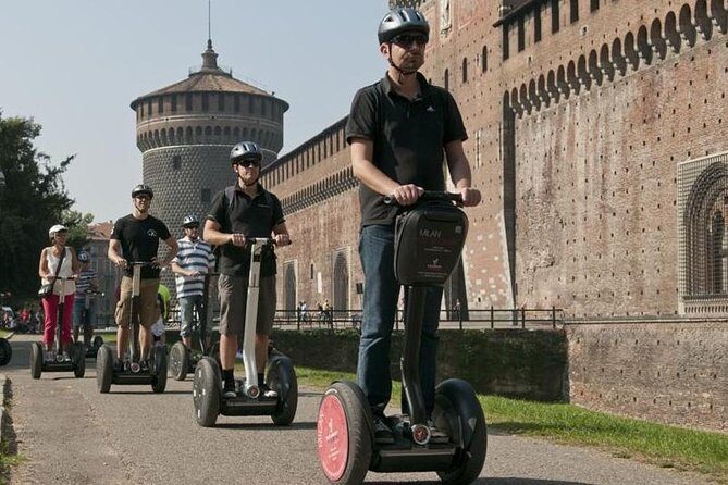 Milan: Segway Tour with Local Tourist Guide Live - 3 hours & half - Castello Sforzesco: Milan’s big symbol, seen the easy way