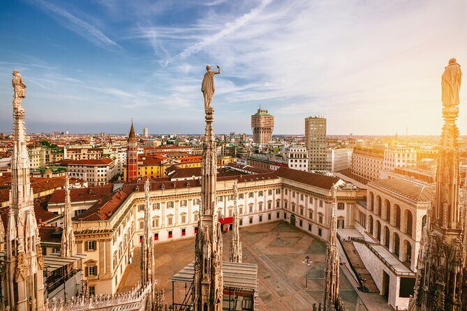 Milan Small Group: Duomo & Rooftop, Sforza Castle, Gelato Tasting - Piazza della Scala: see the theater without the ticket hassle