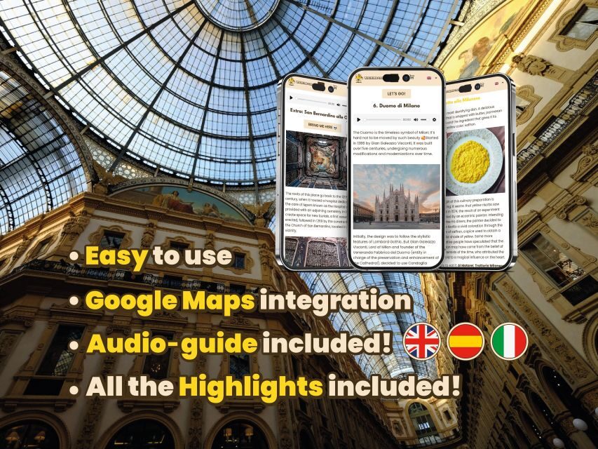 Milano: Digital Guide made by a Local for your walking tour! - What You Need: Smartphone, Internet, and Battery Life