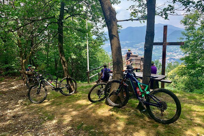 Mountain Bike tour in Spina Verde natural park - Stops that turn biking into sightseeing: overlooks and a WWI site