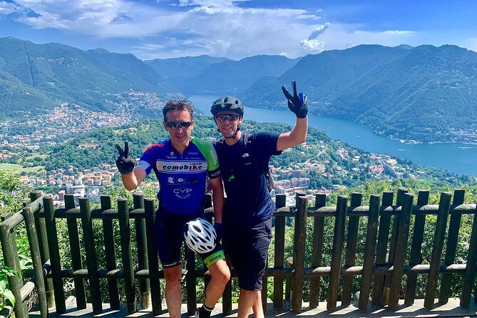 Mountain Bike tour in Spina Verde natural park - The planned route: Como countryside trails that actually lead somewhere