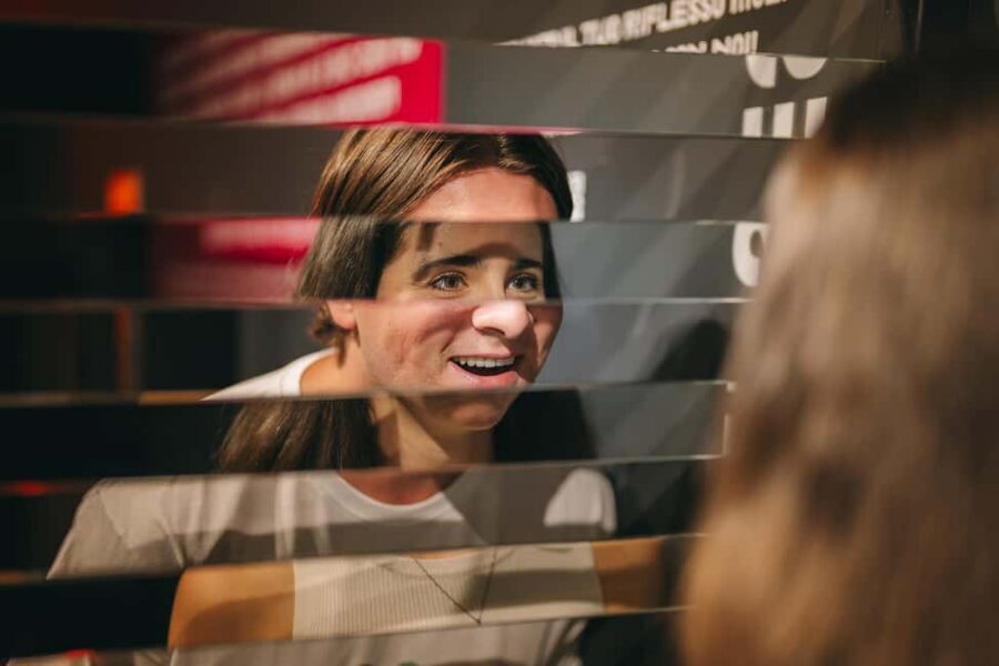 Museum of Senses Milan admission ticket - Touch and Tactile Floors: Why the Socks Matter