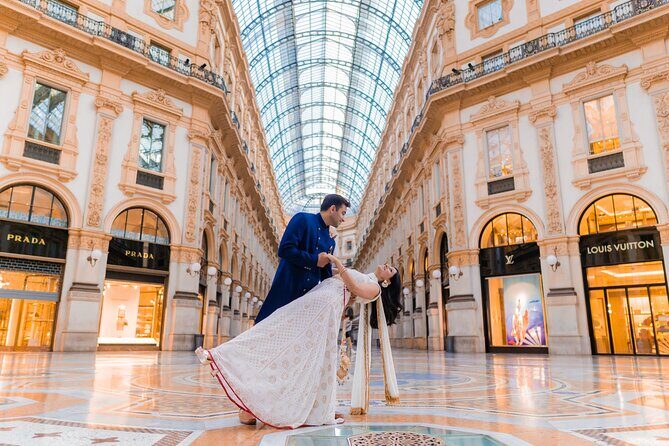 Photography in Unique Places Milan - Stop 2: Galleria Vittorio Emanuele II under the glass roof