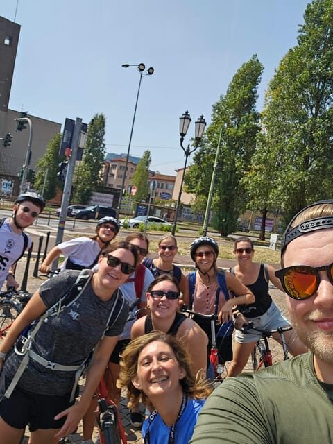 Private Highlights of Milan Bike Tour - Columns of St. Lawrence + a Monumental Cemetery pass-by
